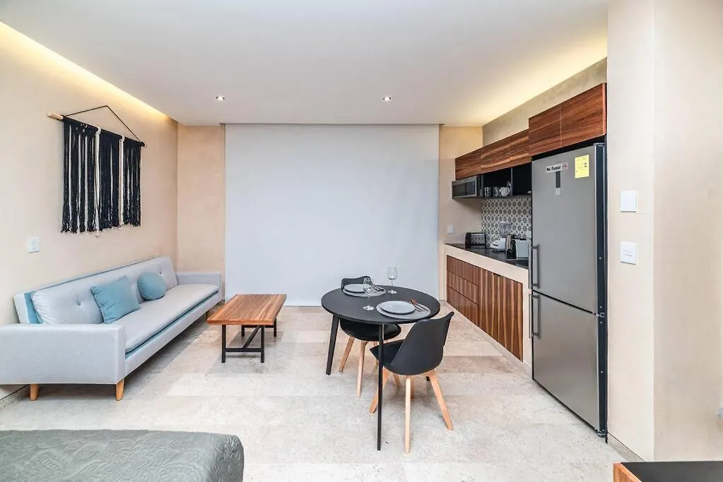 公寓 Depto Cerca De La Quinta Avenida En Kaahal Playa Del Carmen公寓