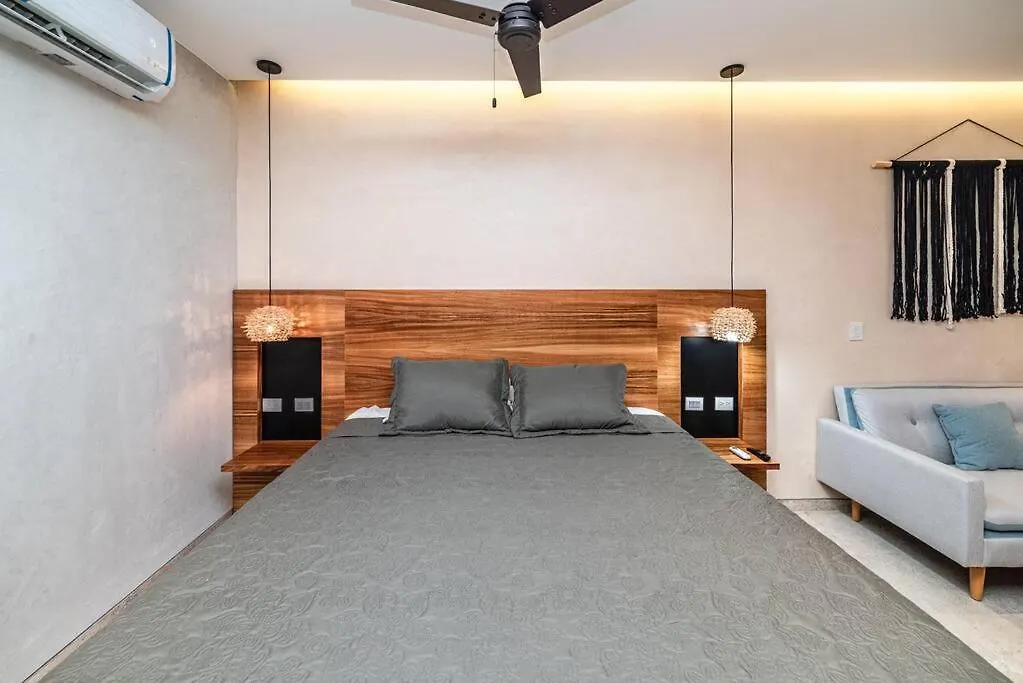 Depto Cerca De La Quinta Avenida En Kaahal Playa Del Carmen公寓 0*,  墨西哥